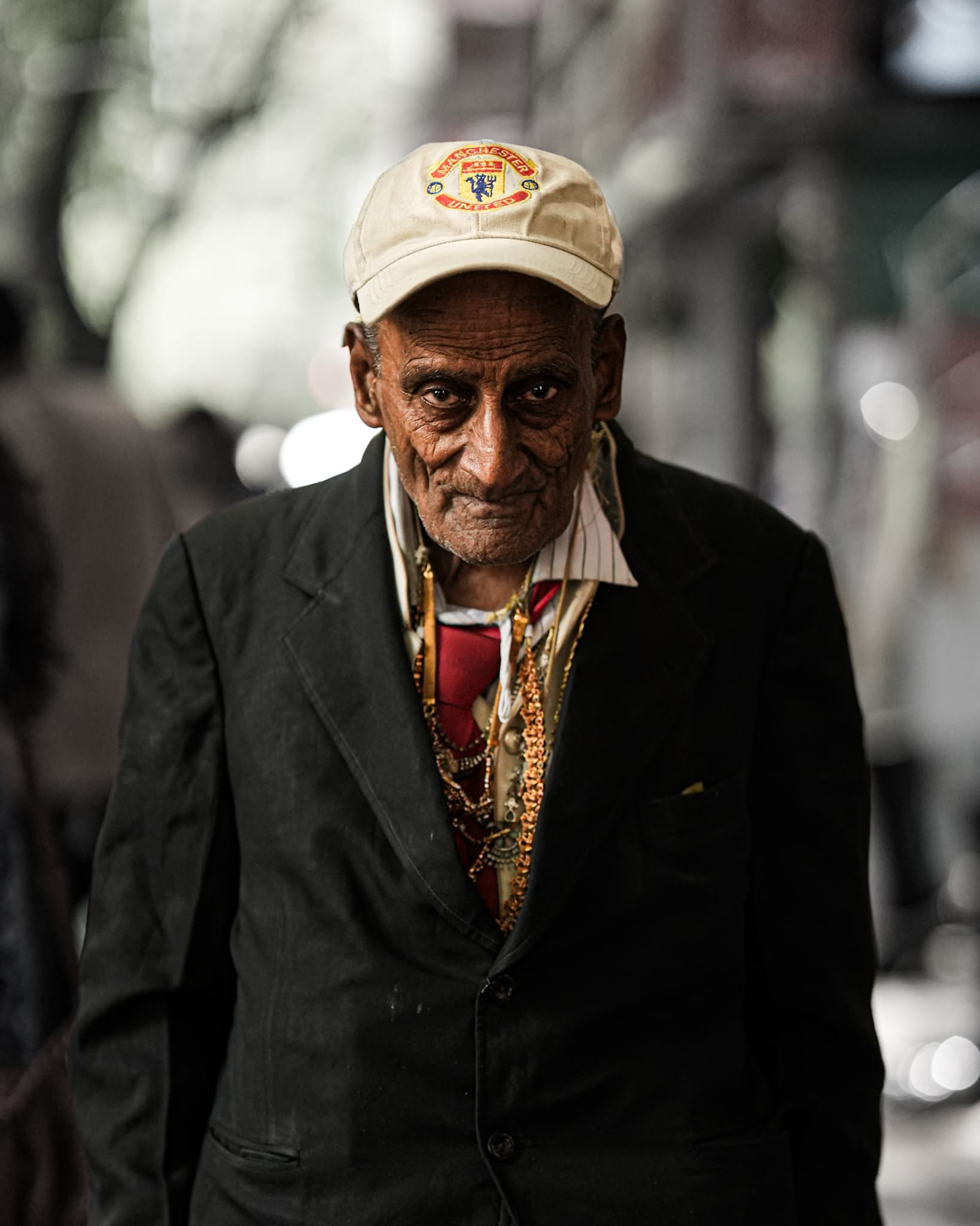 Old man on street